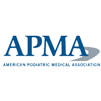 American Podiatric Medical Association logo.